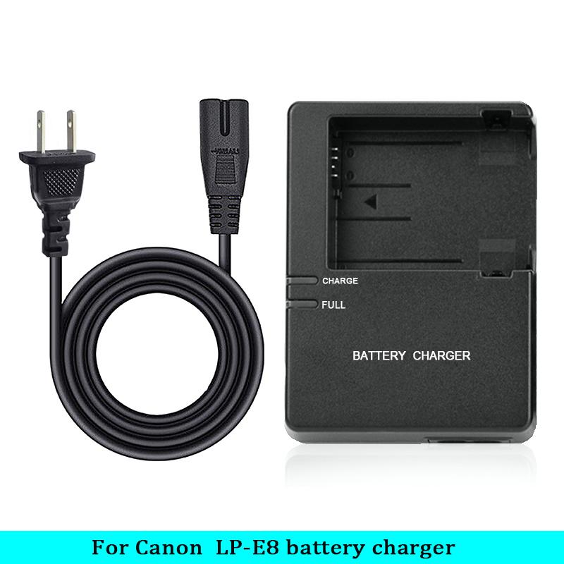

LC-E8 Battery Charger for Canon LP-E8 - Compatible with EOS 600D 650D 700D 550D,Rebel T2i,T3i,T4i,T5i; Kiss X4, X5, X6i Camera US