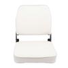 Folding Boat Seat with Backrest Comfortable Foam Padding Low Back Boat Chair for Canoe Pontoon Boat 19x16x14in