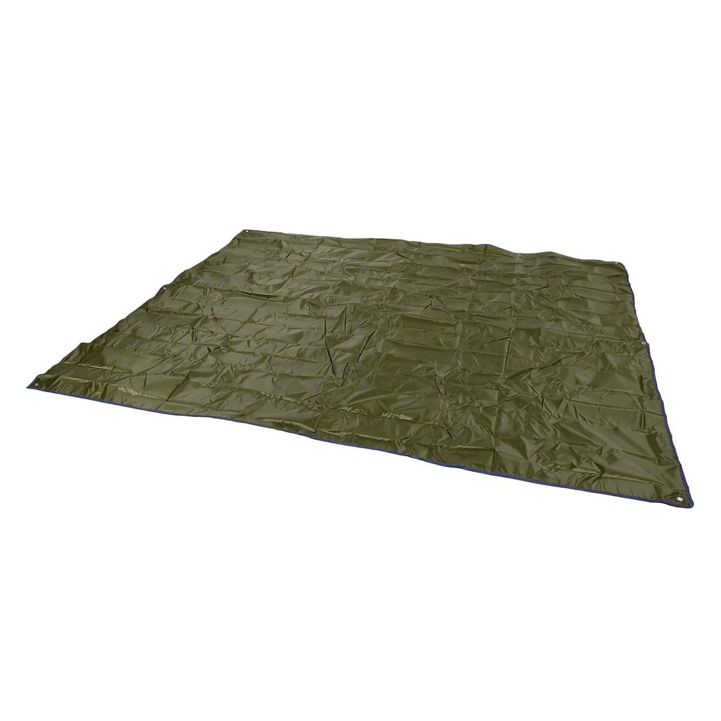 Large Picnic Mat 420D Oxford Fabric Outdoor Camping Tarp Foldable Tent Footprint with 4 Aluminum Stakes for Lawn Beach