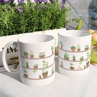 Ii377-Design Tasse 2er-Schönes Gartengestell Blumentopf