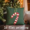 Home Decor Christmas-themed Cute Animal & Pattern Pillows Pattern Cushion Cover Suitable for Sofa Bedroom Car Pillow Cover