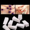 10Pcs Nail Sponge Wedge Shaped Cosmetics Tool Smooth Apply Mini Applicator Multi-Side Gradient Nails Soft Sponge Color Fade Manicure Nail Art Tools