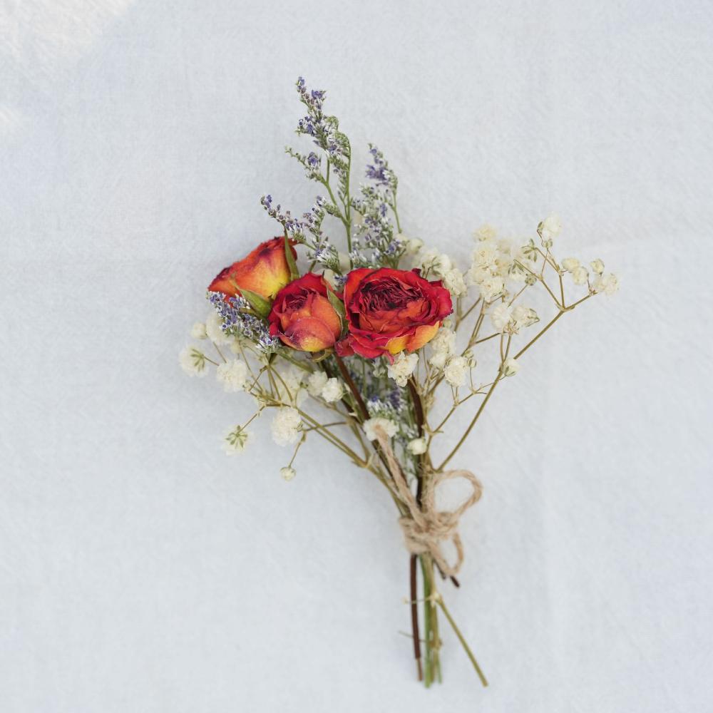 Classic Rustic Dried Flower Bundle Aesthetic Photography Props Minimalist Home Room Desk Vases Decor Accessories