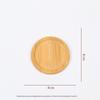 Handmade Bamboo Mosaic Coaster - Round or Rectangular Heat Insulation Mat