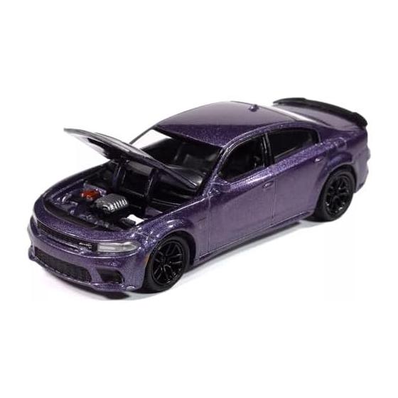 Autoworld 1/64 Dodge Charger Swinger R/T Scar Pack 2023 Plum Crazy