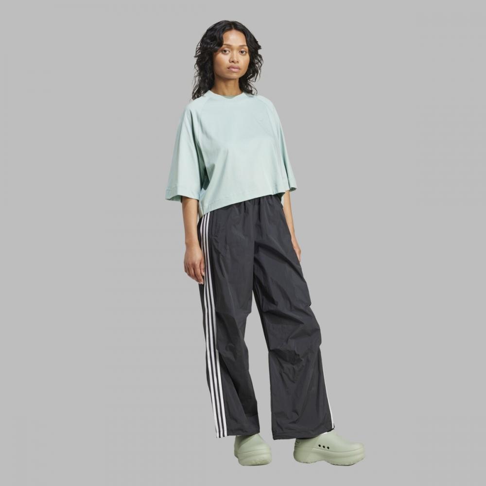 Adidas Comfortable Loose Fit 3 Stripe Track Pants Iy7251 AXS