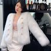 Light Autumn and Winter New Imitation Fur Coat Fox Short Collar Small Temperament Fragrant Fluffy Top