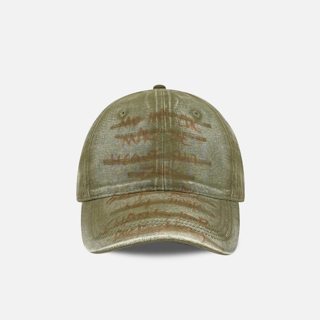 Fashion Hat Spring and Summer New Washed Denim Alphabet Baseball Cap Children's American Trend Brand Hand Painted Versatile Cap Men