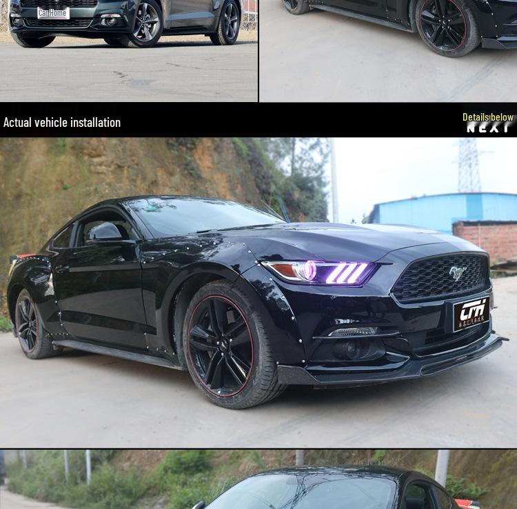 15-17 Ford Mustang Rocket Bunny Wide Body Kit: Widened Wheel Arches for Cross-Border Exclusivity