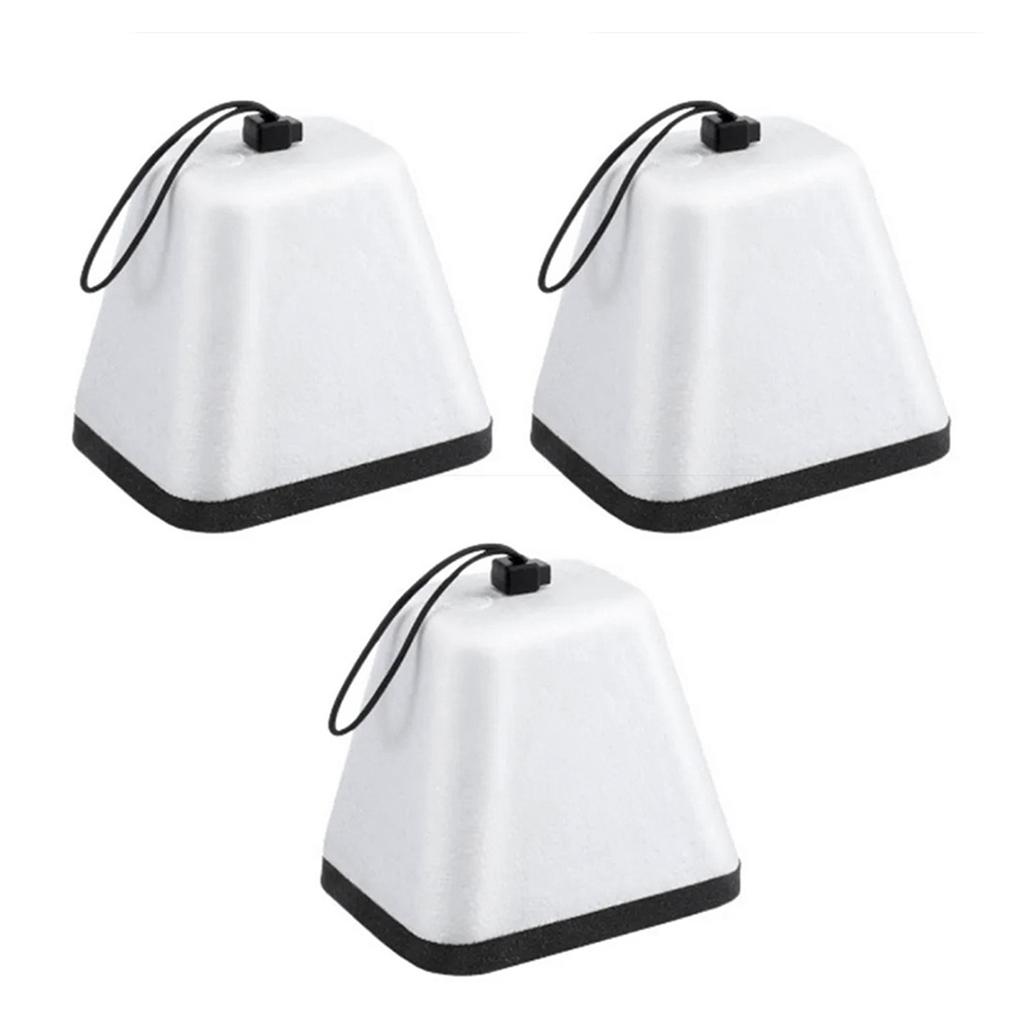 3Pieces Reusable Foam Faucet Covers Protects Against Freezing Lid Faucet Protectve Case Suitable for Outdoor Faucet Use