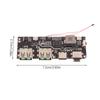 Qc4.0+Pd3.0 Led Dual Usb 22.5W Micro/Type-C Usb Mobile Power Bank 18650 Charging Module Temperature / Circuit Protection