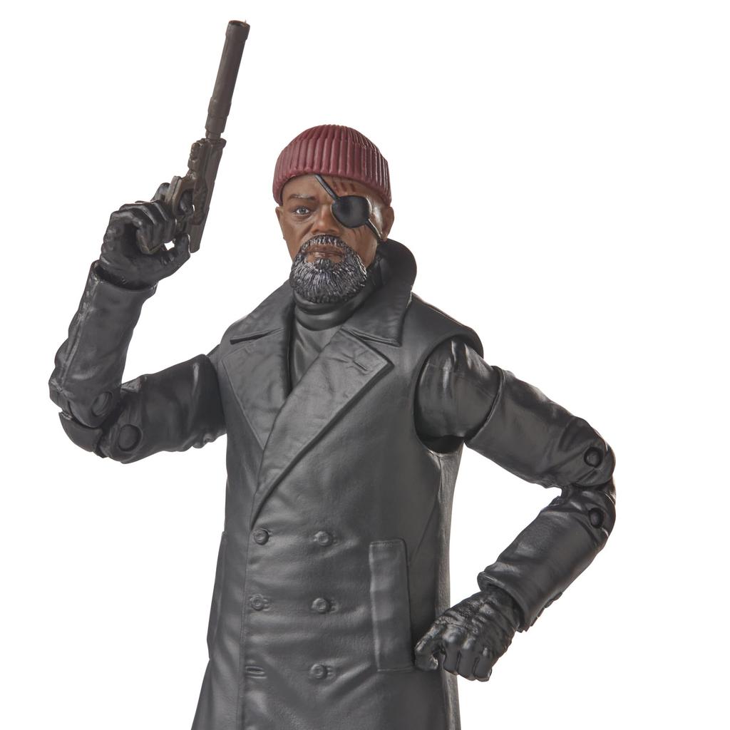 Hasbro Marvel Legends Series Nick Fury, Secret Invasion, Collectible 6-inch (15 cm) Action Figure, Ages 4 and Up, F6537, Authentic