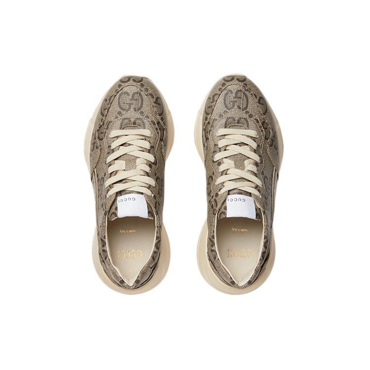Gucci Wmns 100 Rhyton Sneaker 'Beige Monogram' Women's 680915 UMO00 9742