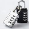 Zinc Alloy Dormitory Cabinet  Lock Padlock Backpack Zipper Lock New 4 Digit Password Lock  Home