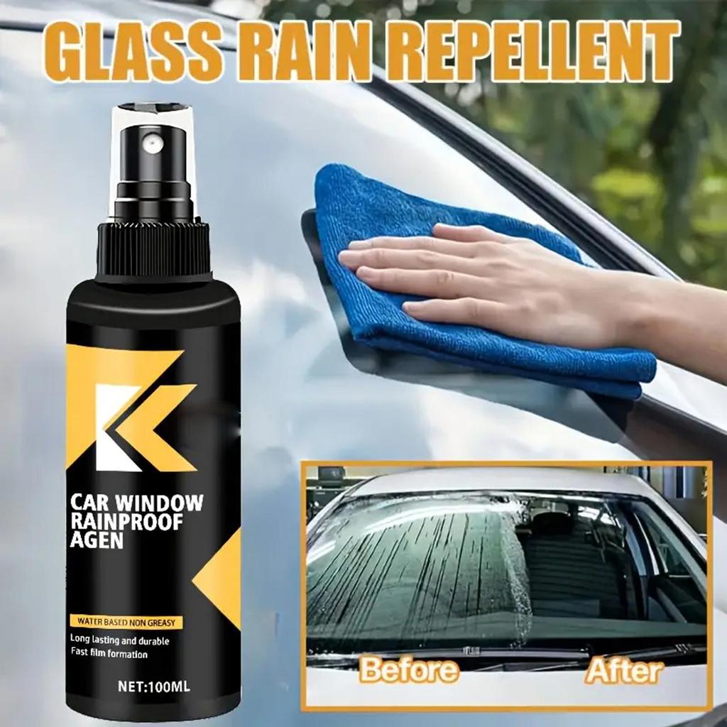 Car Glass Rain Spray Water-resistant Separation Coating Car Windshield And Window Waterproof Liquid(100ml)
