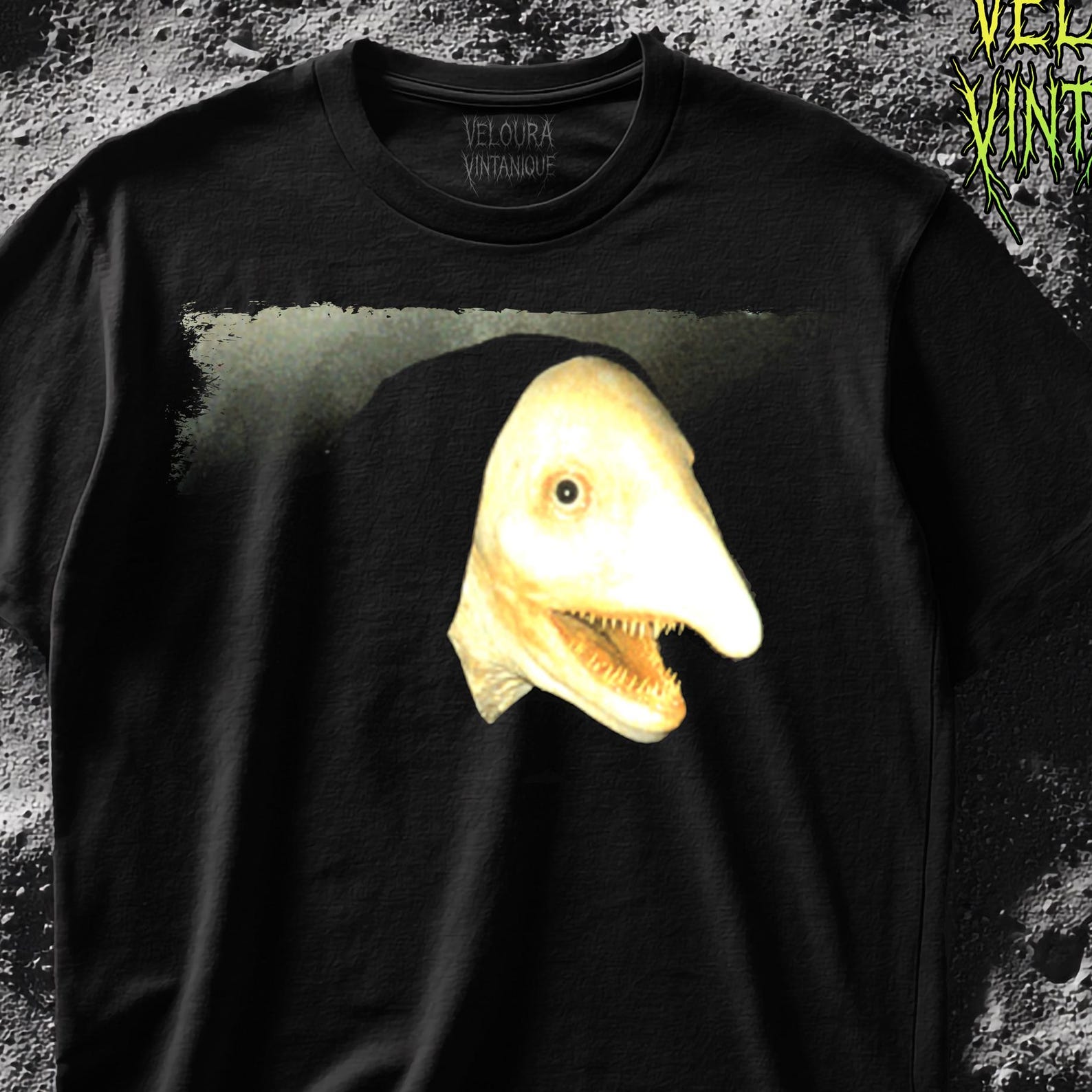 Sewer Monster Graphic Tee | Analog Horror Shirt XL