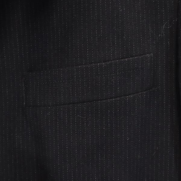 A.P.C. Striped Pattern tailored jacket S black Men's Used