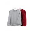 Mens Oversized Crewneck Sweatshirt Thick Fleece Lined Cotton Blend