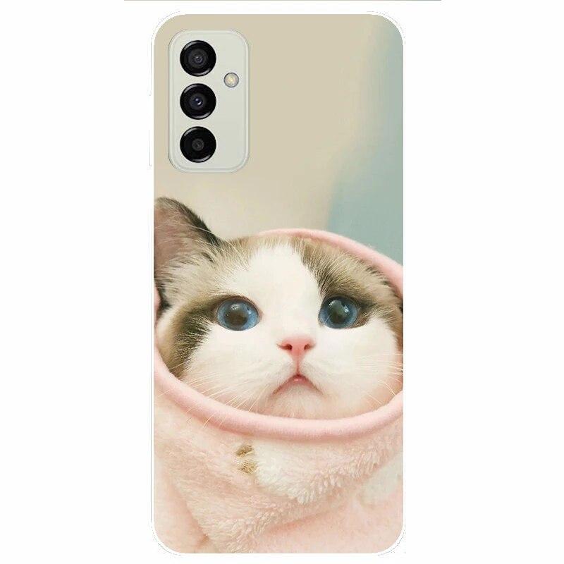 Skaidrus dėklas, skirtas Samsung Galaxy A52 A54 5G A53 A32 A13 A34 A33 A12 A14 S23 Ultra S22 S21 S20 FE Silicio minkštas TPU Funda dangtelis