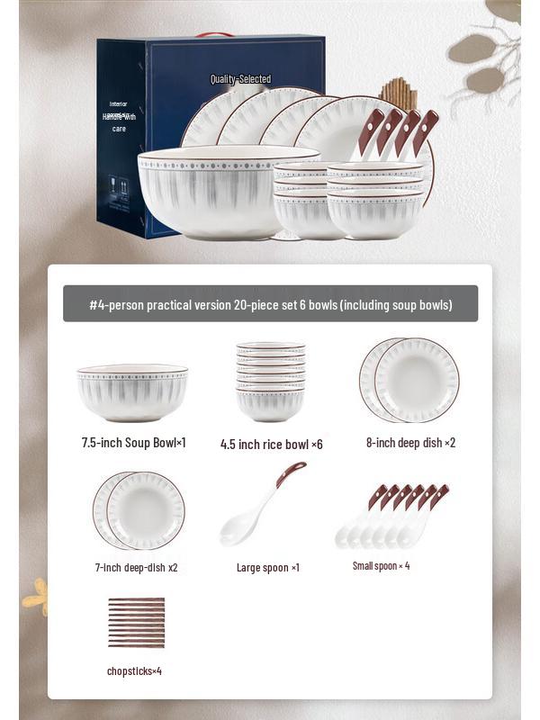 Kangmo Ceramic Dinnerware Set