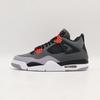 DH6927-061 Nike Air Jordan 4 Infrared 23 Black Cement Dark Grey Red (Men's)