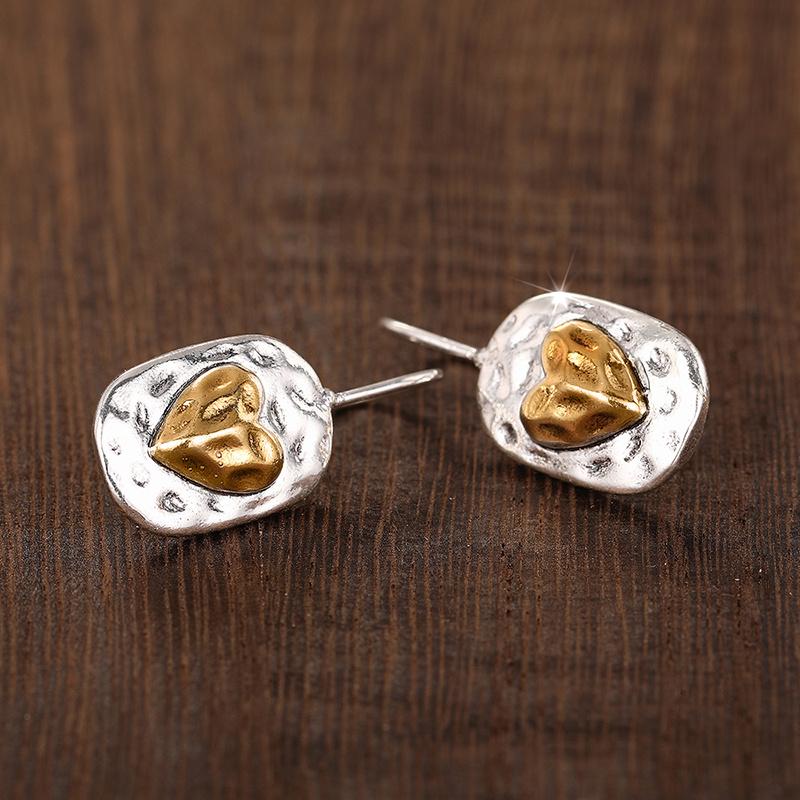 Romantic Heart Retro Vintage Earrings for Women