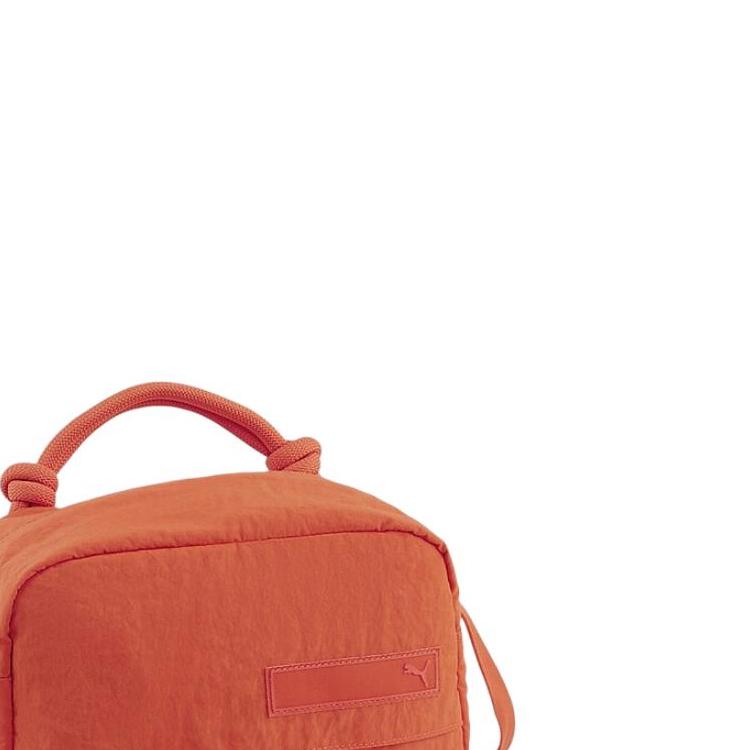 New PUMA Polyamide With Nylon Shoulder Bag, Crossbody Bag Unisex Orange 090396-09