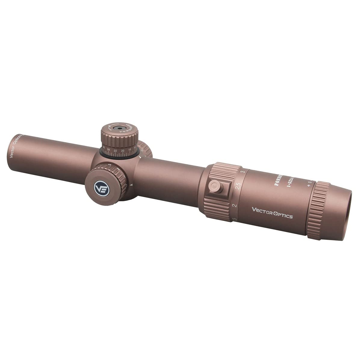 

Vector Optics Forester GenII Second Generation Riflescope Manual 1-5x24SFP (FDE) [Zeroing Included]