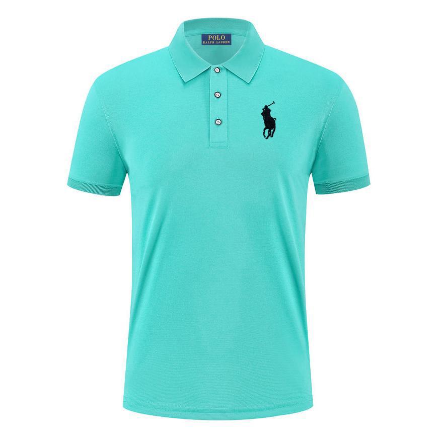 Polo Ralph Lauren Letní nové Pony Vyšívané Neformální Sportovní Polo Tričko, Odvádějící Pot a Absorpční Vlhkost Čisté
