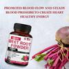 Taoters Organic Beetroot Powder Capsules Boost Vitality and Health Status 120 Capsules