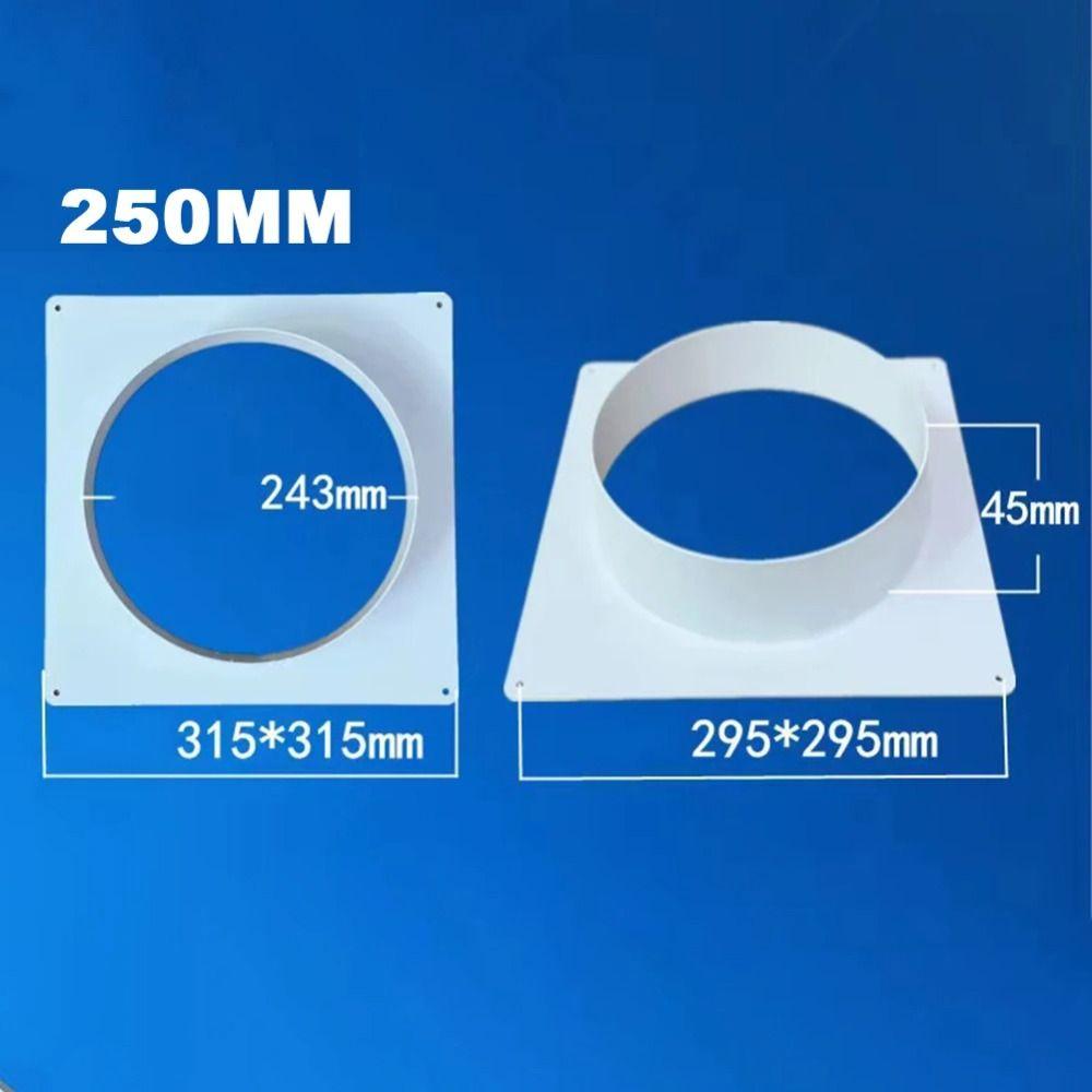 1Pcs Ducting Tools Air Outlet Adapter Straight Ventilation Pipe Durable Air Vent Duct Connector