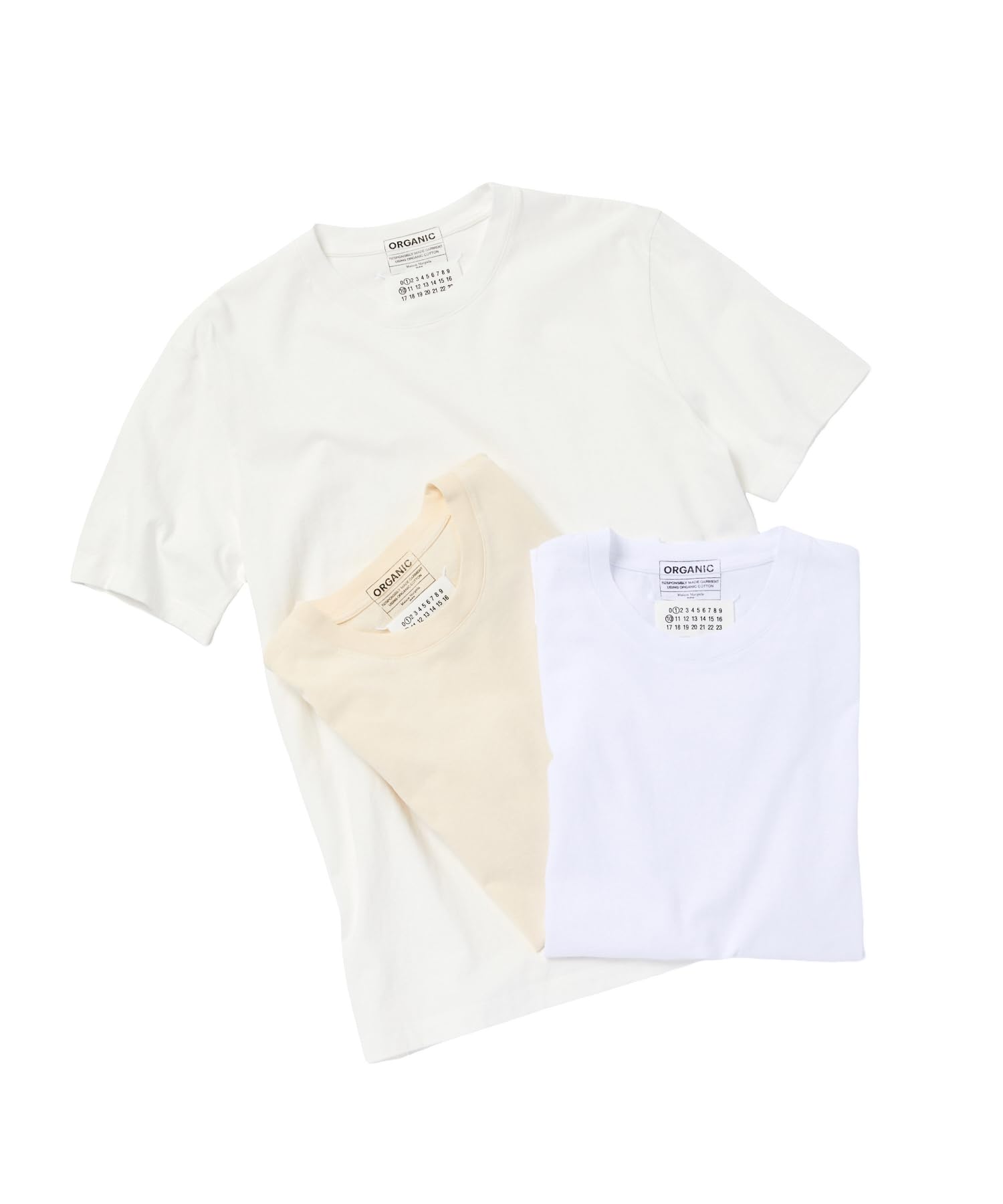 

Maison Margiela Shades of White S50GC0687S2397 Men s T-Shirt, [Used]