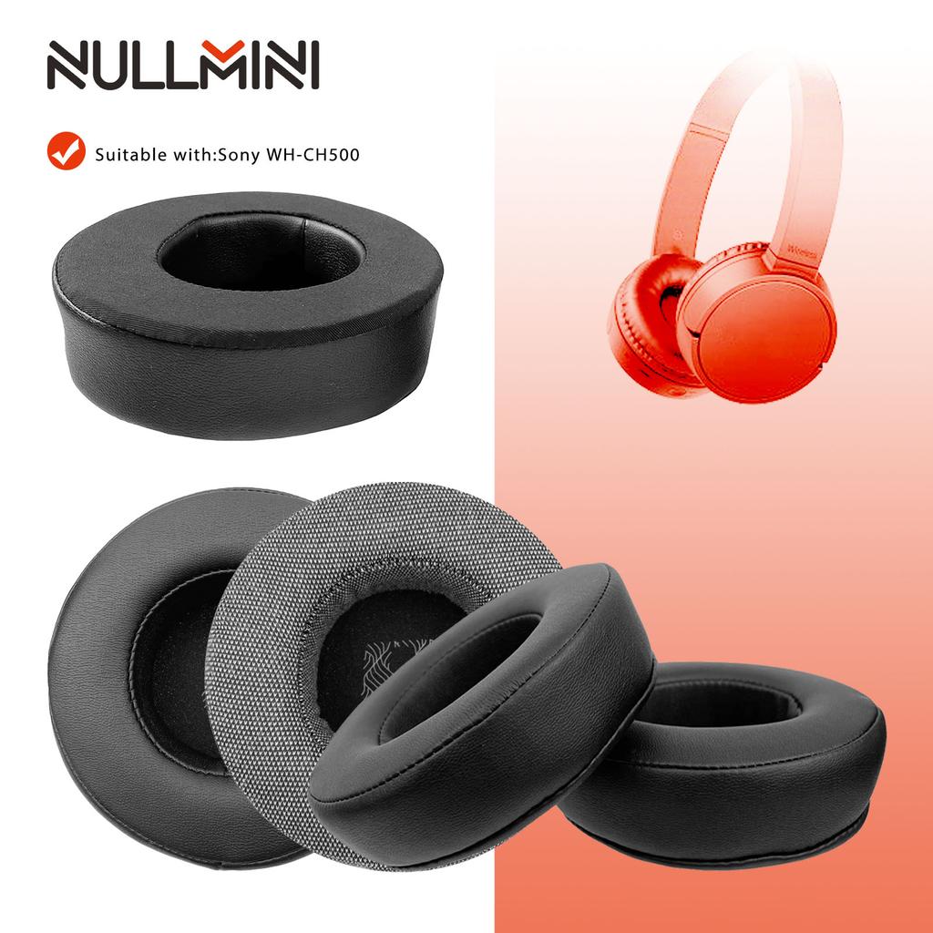 NullMini Replacement Earpads for Sony WH-CH500 CH510 Headphones Ear Cushion Earmuffs Velour Sleeve
