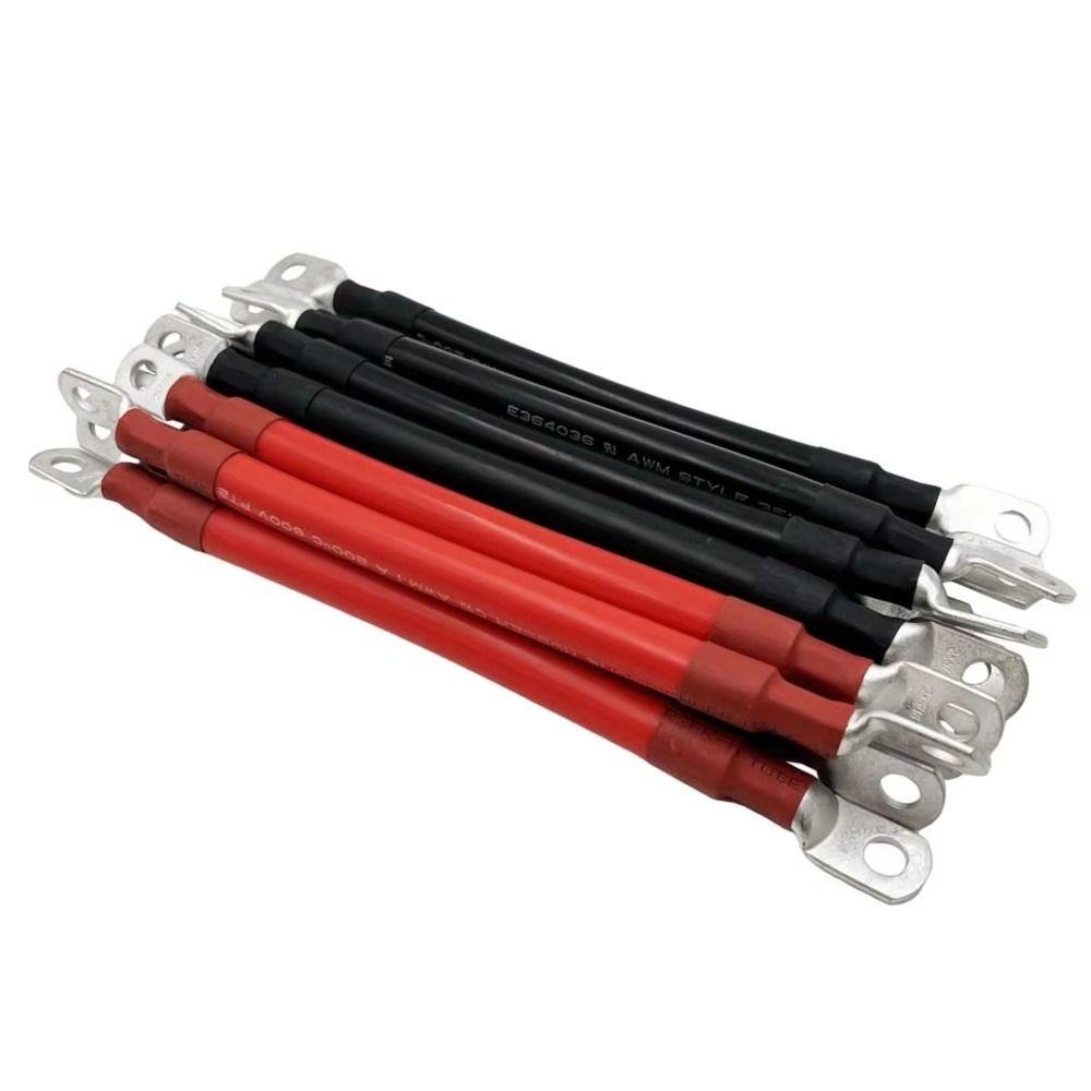 1Pcs Soft Silicone Battery Connection Cable Inverter Battery Cable for Battery Pack Storage