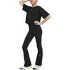 Nike Dri-FIT High-Waisted Slim Fit Flared Leggings Kids Leggings Black FZ5609010
