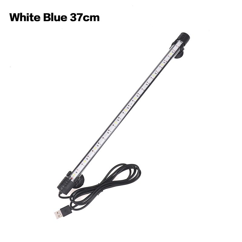 17/27/37/47cm USB Plug Aquarium Light LED Waterproof Fish Tank Light Underwater Lighting Submersible Lamp Plant Grow Lamp 110V