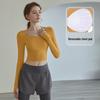 OEING Women's Long Sleeve Yoga Top