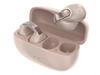 JVC Kenwood Victor Wireless Bluetooth Open Ear App 24 Hours Total Sound Sand Peach HA-NP1T-PN Earphones, Ver. 5.3, Ear, Cuff, Compatible, Multipoint,