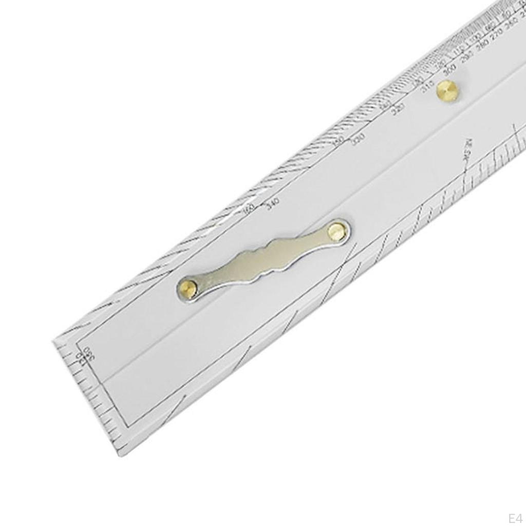 Marine Navigation Parallel Ruler Boat Accessories Compact Precision Portable for Ship Drawing