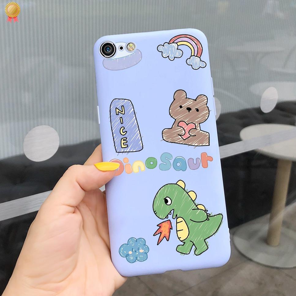 For Iphone SE 2020 A2296 Case Cute Cool Black Silicone Shockproof Cover For IphoneSE Cases For Iphone SE 2020 Phone Shell Fundas