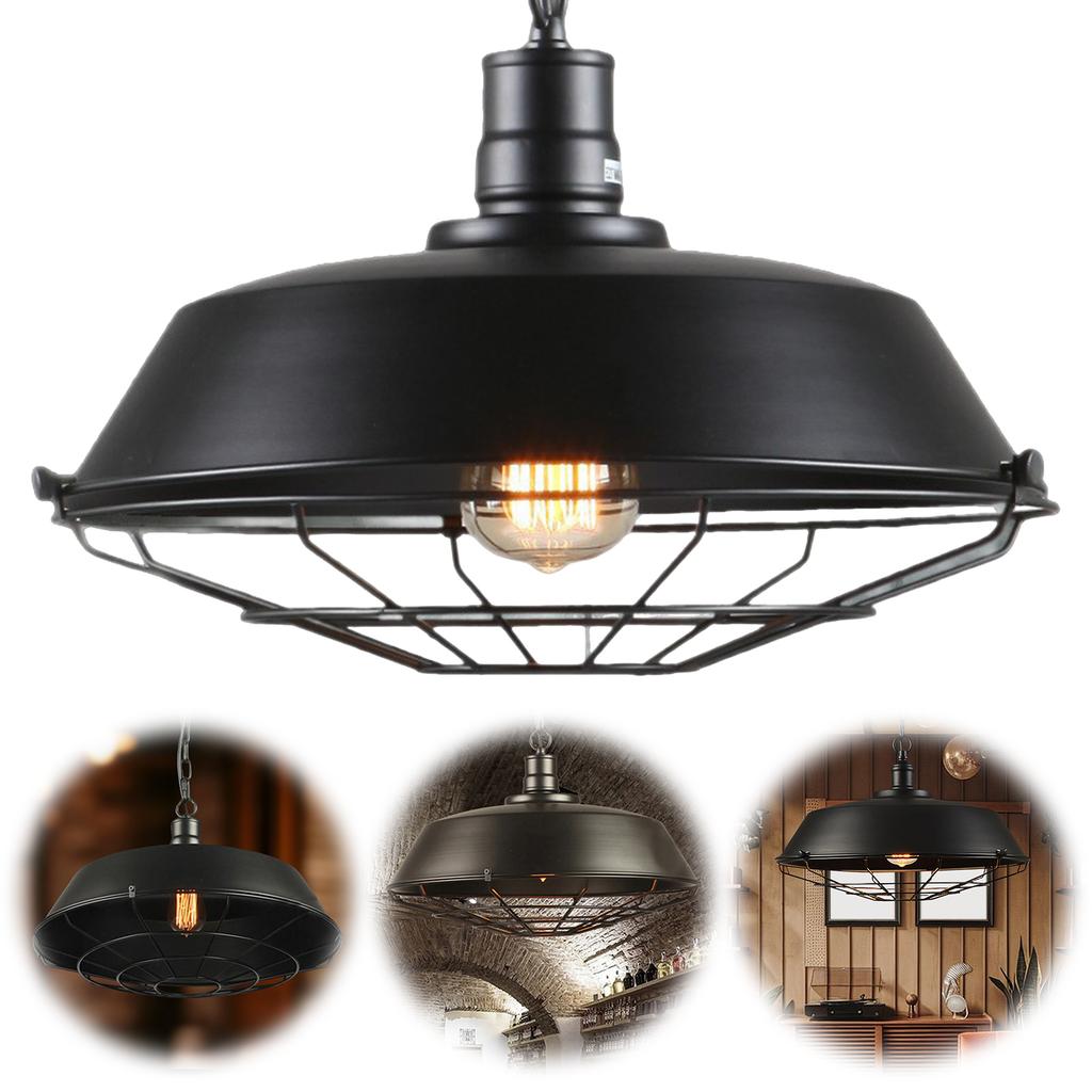 American Loft Industrial Retro Iron Pendant Lights Creative Hanging Ceiling Lamp E27 Chandelier for Home Kitchen Restaurant Bar