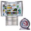 Refrigerator Thermometers Large Dial Fridge Freezer Thermometer with Hook