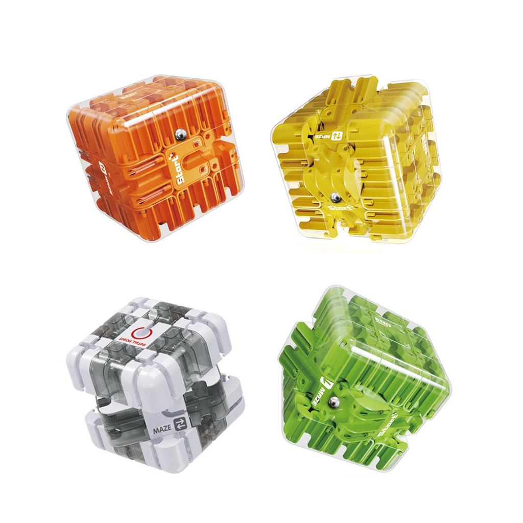Maze Cube 3x3 Puzzle Spielzeug Für Logisches Denken Und Hand-Auge-Koordination Denkspiel Entwicklungs-Würfel Kreisel-Spielzeug