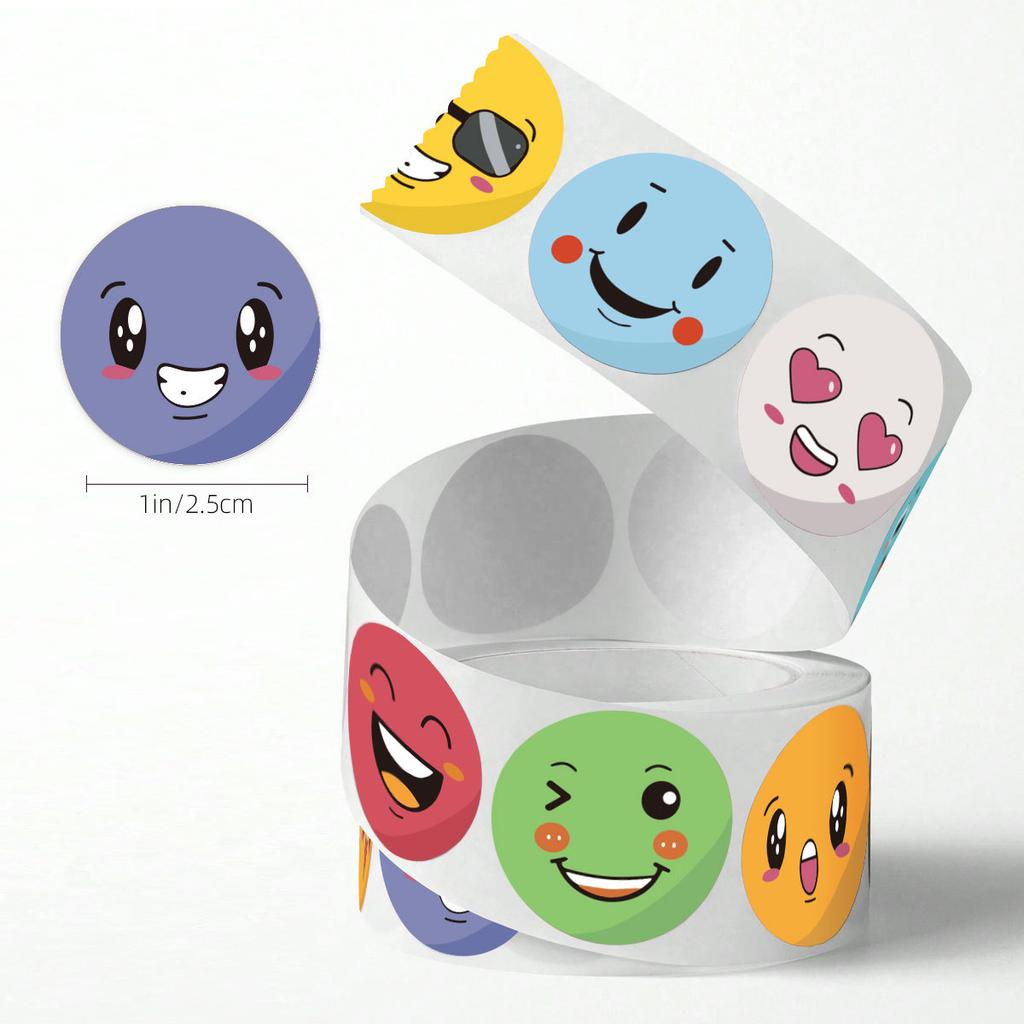 100-500Pcs Teachers Reward Stickers For Kids School Cute Toy Game Tag Thank You Stickers Diy Gift Sealing Label Stationery