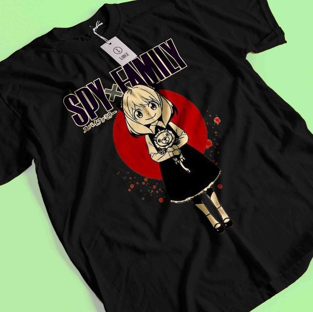 

Футболка Spy X Family Футболка Аня Футболка Лойд Йор Форджер Футболка Бонд Сильвия Футболка Дэмиан L