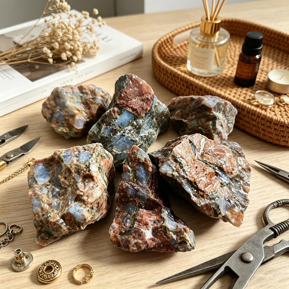 Přírodní glaukofanový kámen krystalové minerální vzorky léčivý surový kámen krásný ornament pro domácí dekoraci energetický kámen