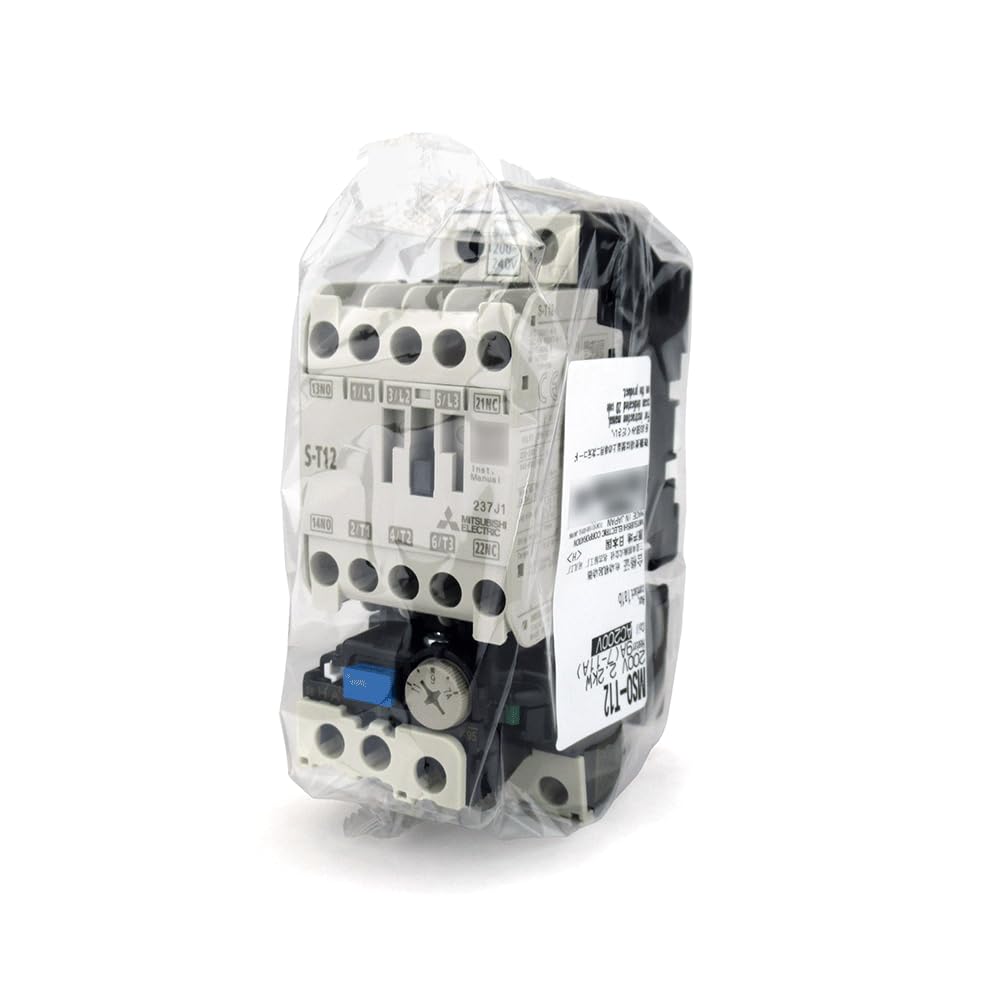 

Mitsubishi Electric 200V AC100V 1a1b electromagnetic contactor circuit voltage voltage contact DIN rail NN MSO-T12 1.5kW Non-reversible (Main 200V)