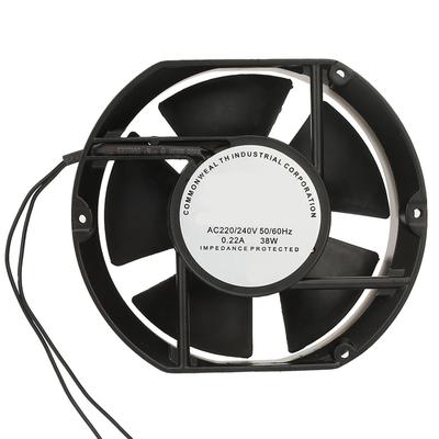 AC Eksenel Fan AC220V 38W Oval Bilyalı Rulman Havalandırma Soğutma Fanı