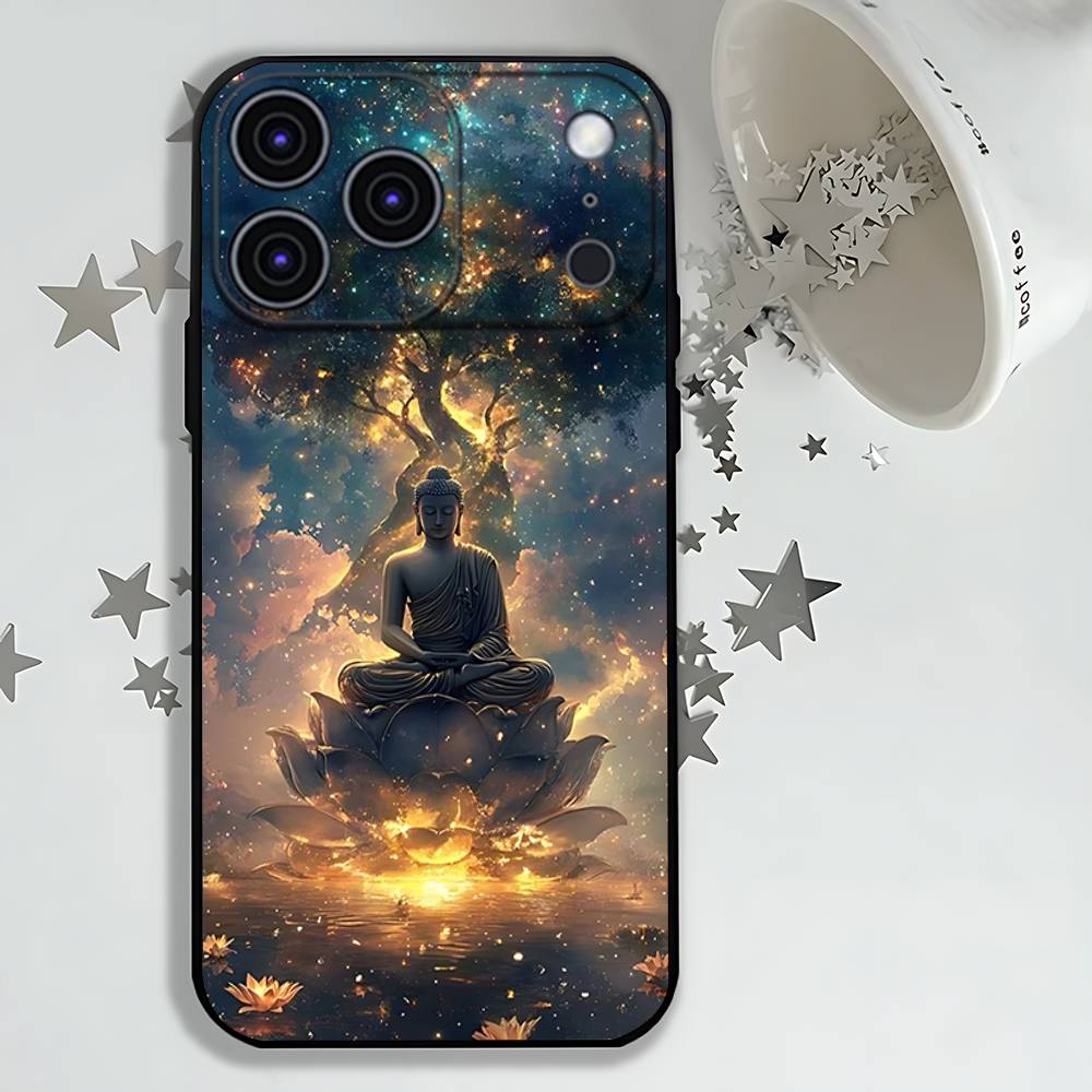 The Buddha Art For iPhone 12,16,13,14,15,17,11,Pro,Max,Plus,E,Air,Mini TPU Soft To Skin-friendly Phone Case