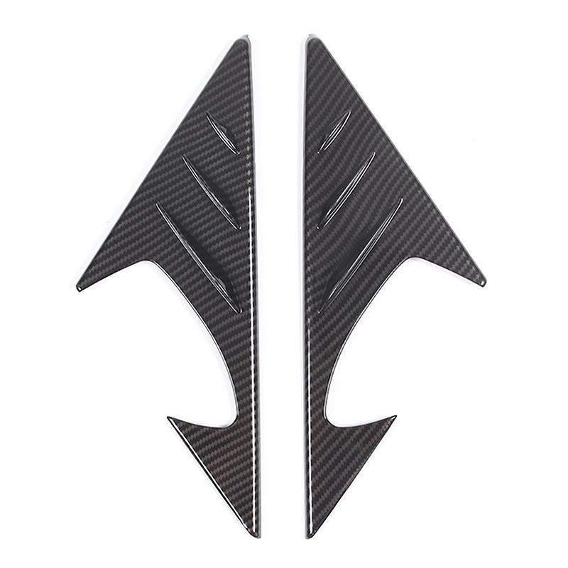 

For BMW X1 U11 2026-2026 ABS Gloss Black Car Mirror Side Triangle Spoiler Trim Cover Sticker Auto Accessories
